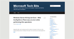 Desktop Screenshot of mstechbits.com